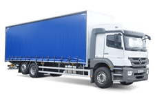 Car Hire Newtownabbey - 26 Tonne Curtain Side Truck - Truck hire Newtownabbey