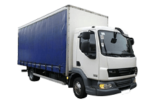 Car Hire Newtownabbey - 7.5 Tonne Curtain Side Truck - Truck hire Newtownabbey