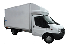 Car Hire Newtownabbey - Ford Luton Box Tail Lift - Van hire Newtownabbey
